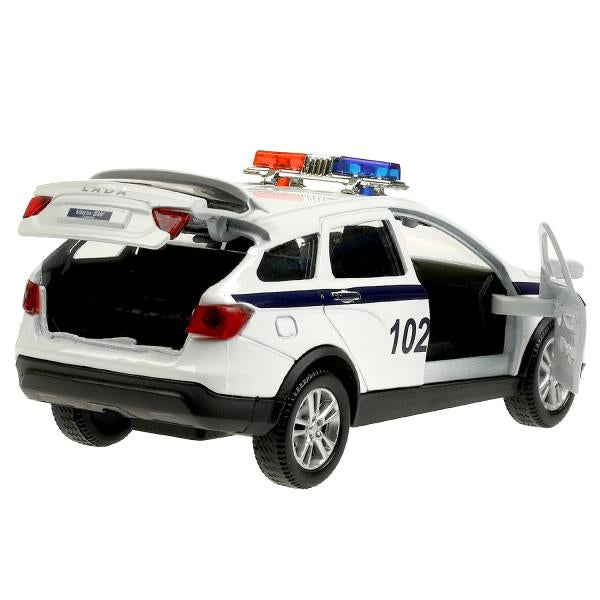 Игрушка пластик свет-звук автосервис 21 см,vestacross-12pol-wh , красн, кор. Технопарк в кор.2*30шт