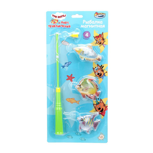 Игра рыбалка Три Кота магниты, блист.36,5*17*3,5см ИГРАЕМ ВМЕСТЕ в кор.2*120шт