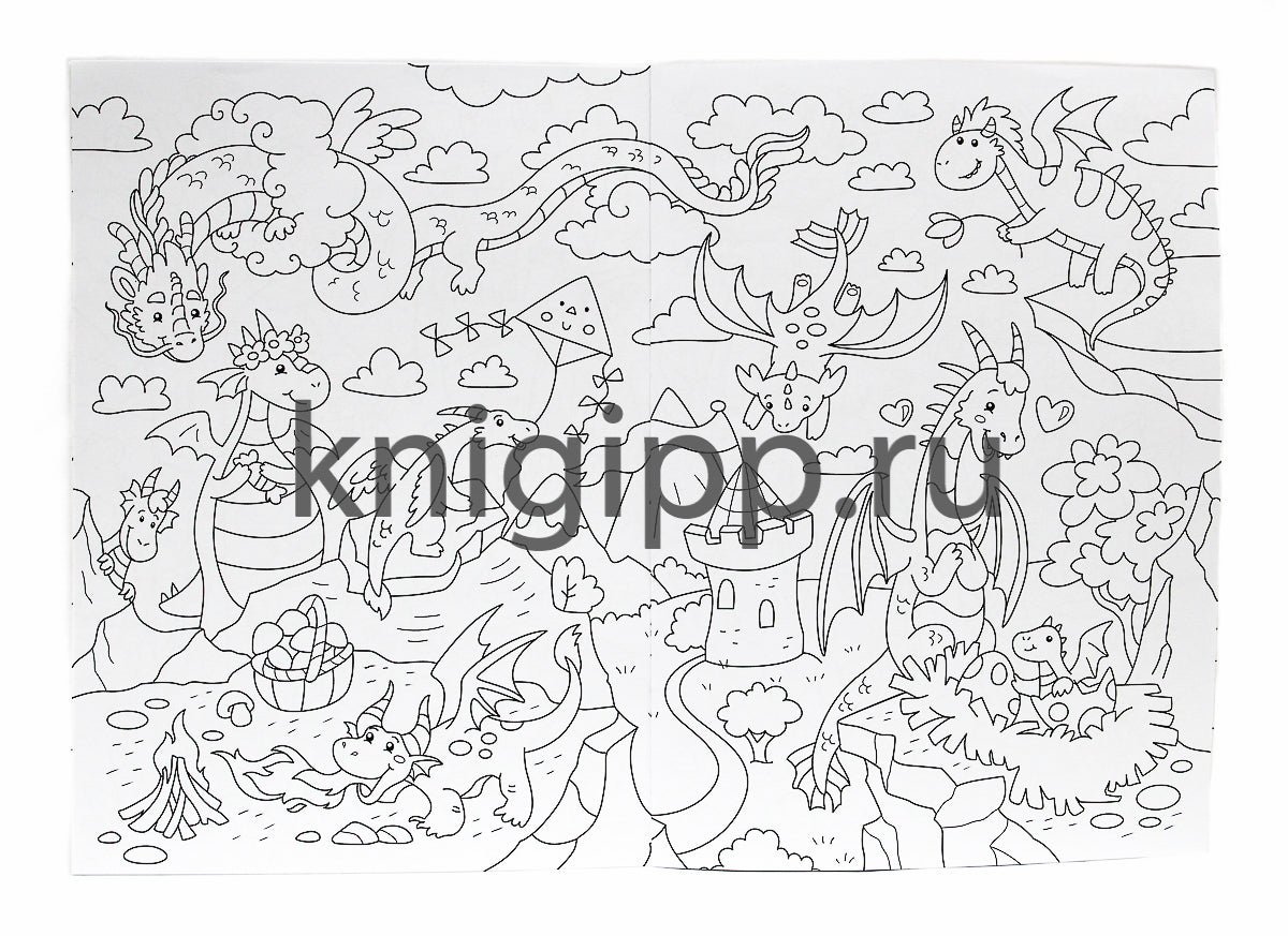РАСКРАСКА-ВИММЕЛЬБУХ. ВОЛШЕБНЫЕ ЗВЕРЯТА