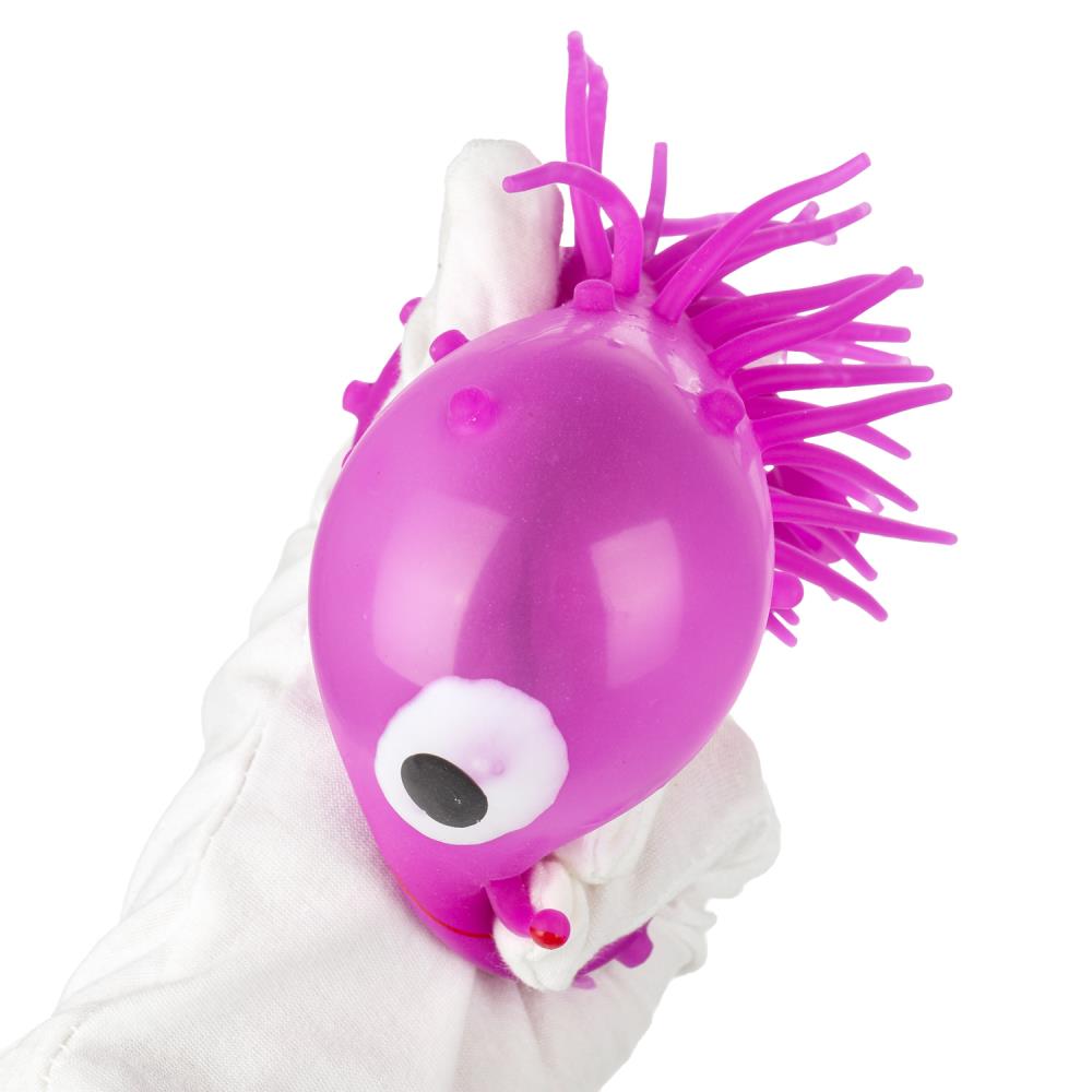 Игрушка-антистресс ежик рожица с глазами Супер Жим уп-12шт в кор.6уп