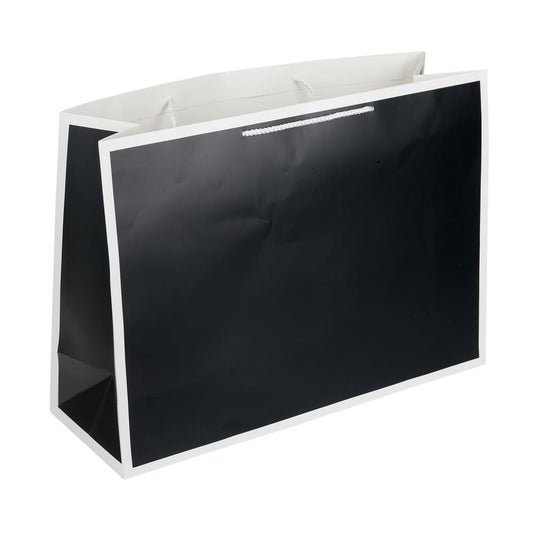 Пакет подарочный МАТОВЫЙ xl,черный,190 гр/м2 ЧУДО ПРАЗДНИК в кор.5*12шт