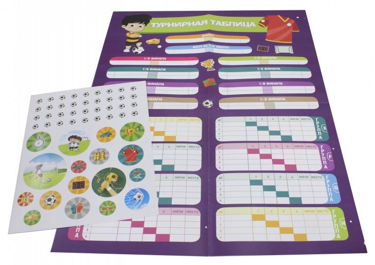 Стань чемпионом!: футбольный плакат для сам.мален