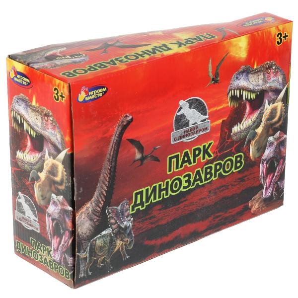 Набор военный ПАРК динозавров, с аксессом, кор.29*21,5*10см ИГРАЕМ ВМЕСТЕ в кор.36шт