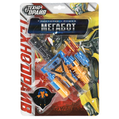 Робот трансформирующийся в оружие, блист.15*22*3см ТЕХНОДРАЙВ в кор.2*60шт