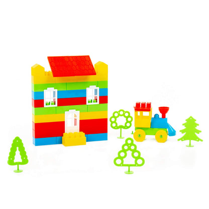 Полесье. Конструктор "Строитель" 115 эл. Большой арт.0576 /10