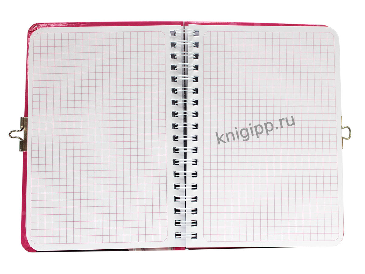 БЛОКНОТИК ДЛЯ СЕКРЕТИКОВ С ЗАМОЧКОМ. Розовый