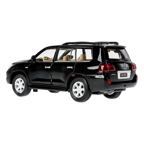 Machine en métal pour le véhicule LEXUS LX570, 14,7 cm, double, bagage, technologie d'inertie dans la couleur 2*24 pouces