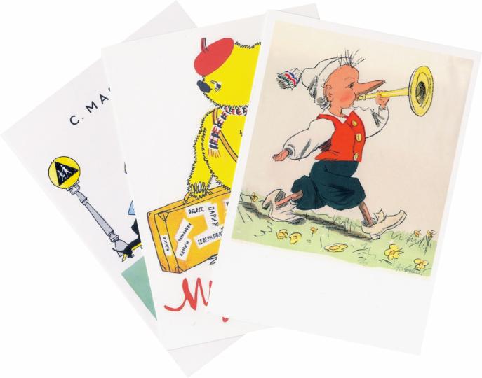 Набор открыток "Веселые картинки А.Каневского"