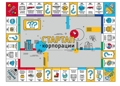 Игра настольная экономическая "Стартап" Корпорации