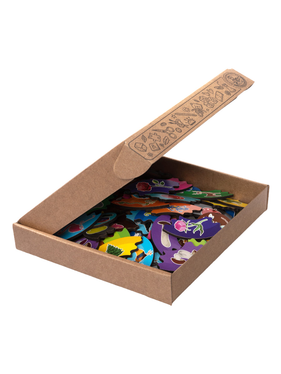 Пазлы из дерева. Mon premier paquet "Мир вокруг" 60 эл