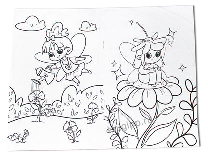 ЛЮБИМАЯ РАСКРАСКА эконом А4. ВОЛШЕБНЫЙ МИР