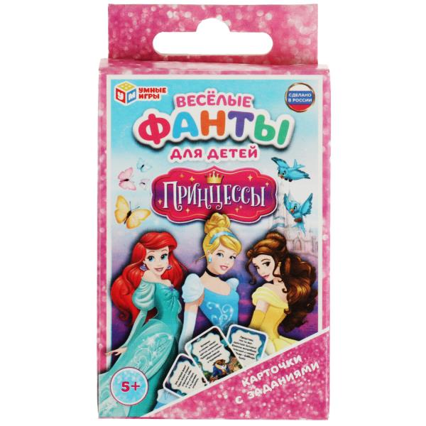 Принцессы. ФАНТЫ. 59х88х12мм. Умные игры в кор.150шт