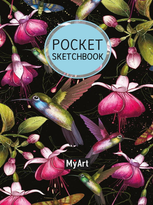 MyArt. Pocket СКЕТЧБУК. КОЛИБРИ