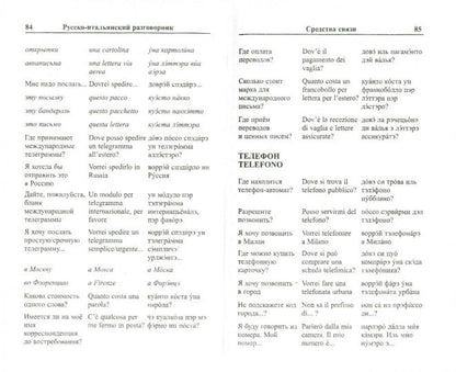 Современный русско-итальянский разговорник