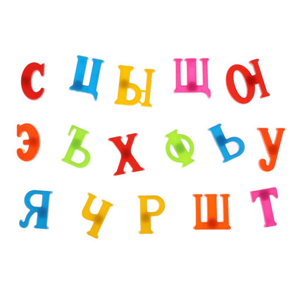 Алфавит русс. на магнитах 635 на карте. (рус. уп.) в кор.2*96шт