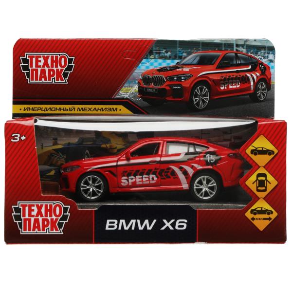 Machine en métal BMW X6 SPOT pour 12 cm, double, batterie, inertie, crasse, cor. Parc technologique dans le cor.2*36шт