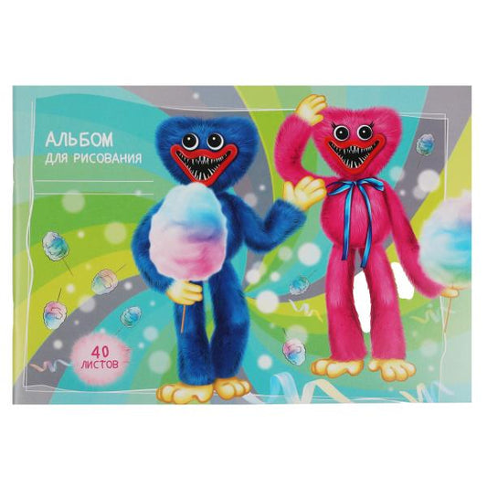 Альбом д/рис 40л, скр, диз1 Умка в кор.20шт