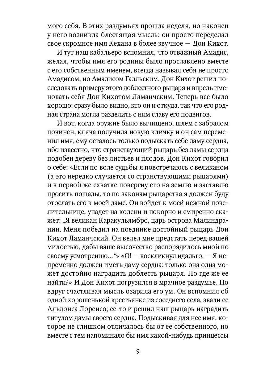 Дон Кихот: роман