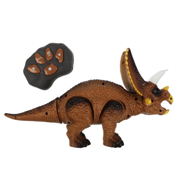 Динозавр на инфр.упр., свет-звук, движение, кор 36*20,5*11,5см, ИГРАЕМ ВМЕСТЕ в кор.2*12шт