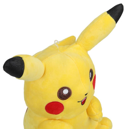 M125221PC-30NS-SY Игрушка мягкая пикачу 30см глаза блестящие, без чипа Добрые игрушки в кор.24шт