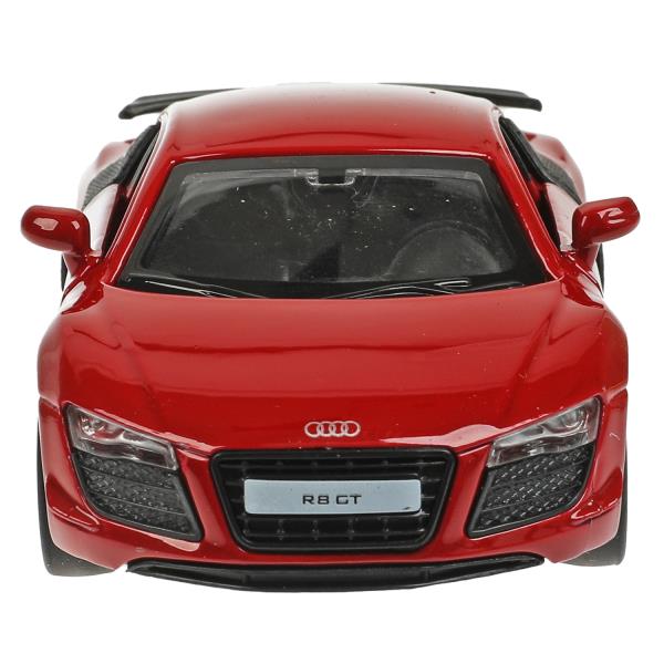 Технопарк. Модель "Audi R8 GT" металл 11,4 см, двери, инерция, красная кор. арт.67333