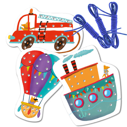 «Веселые шнурочки». Долечу, доплыву, доеду