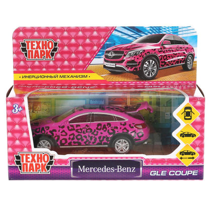 Machine en métal MERCEDES-BENZ GLE COUPÉ ДЛЯ ДЕВОЧЕК 12 см, двери, багаж, кор. Parc technologique dans le cor.2*36шт