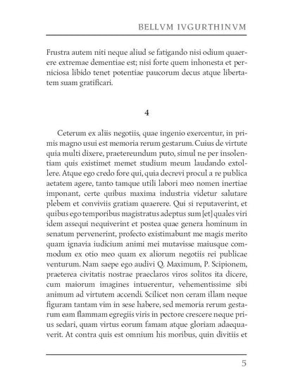 Bellum Iugurthinum = Югуртинская война: на англ.яз