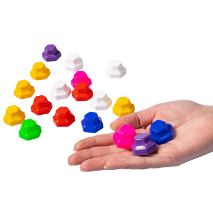 Мозаика для самых маленьких Baby Toys "Утенок" d2,5/7 цв (107 эл) шестигранная nev кор