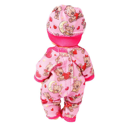 Пупс неозвуч 15см, пьет, пишет, 2акс КАРАПУЗ в кор.84шт