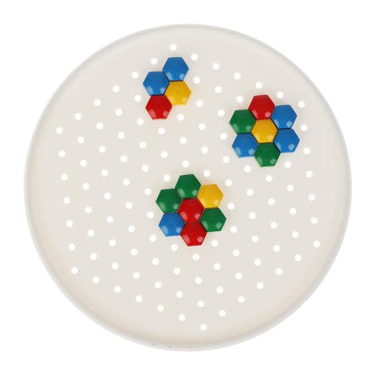 Mosaïque en plastique. Barboskines. 80 dollars. 4 jours. Круглая. Diamètre 185mm. Умные игры в кор.18шт