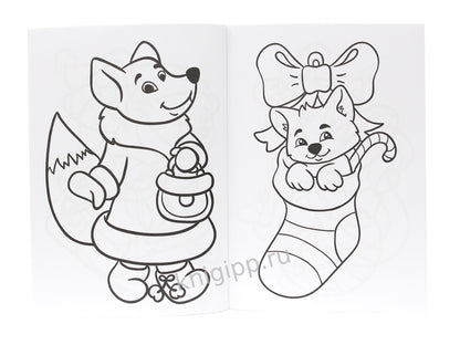 СУПЕРРАСКРАСКА НГ. ПОДАРОК ОТ ДЕДА МОРОЗА