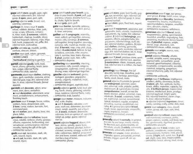 The Oxford Dictionary of Synonyms and Antonyms 2/e