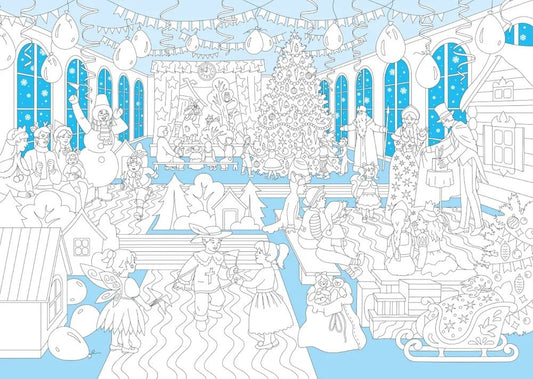 Зимний карнавал: книжка-плакат