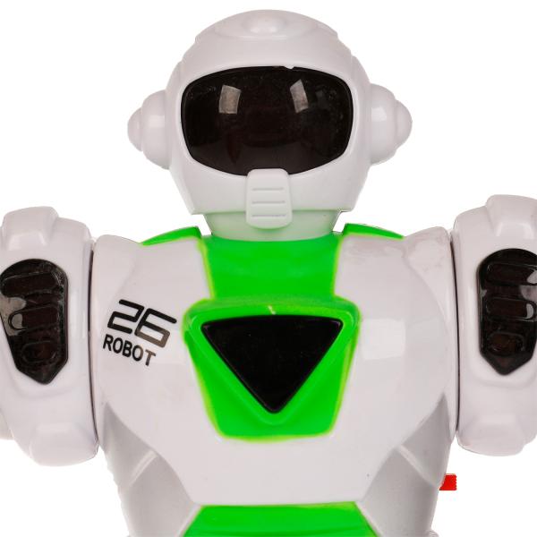 Robot de batte, superbot, blanc/noir, dans la couleur, 26,3*21*11cm ТЕХНОДРАЙВ dans la couleur.2*30шт