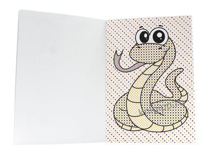 ВОДНАЯ РАСКРАСКА А5. ДИКИЕ ЖИВОТНЫЕ