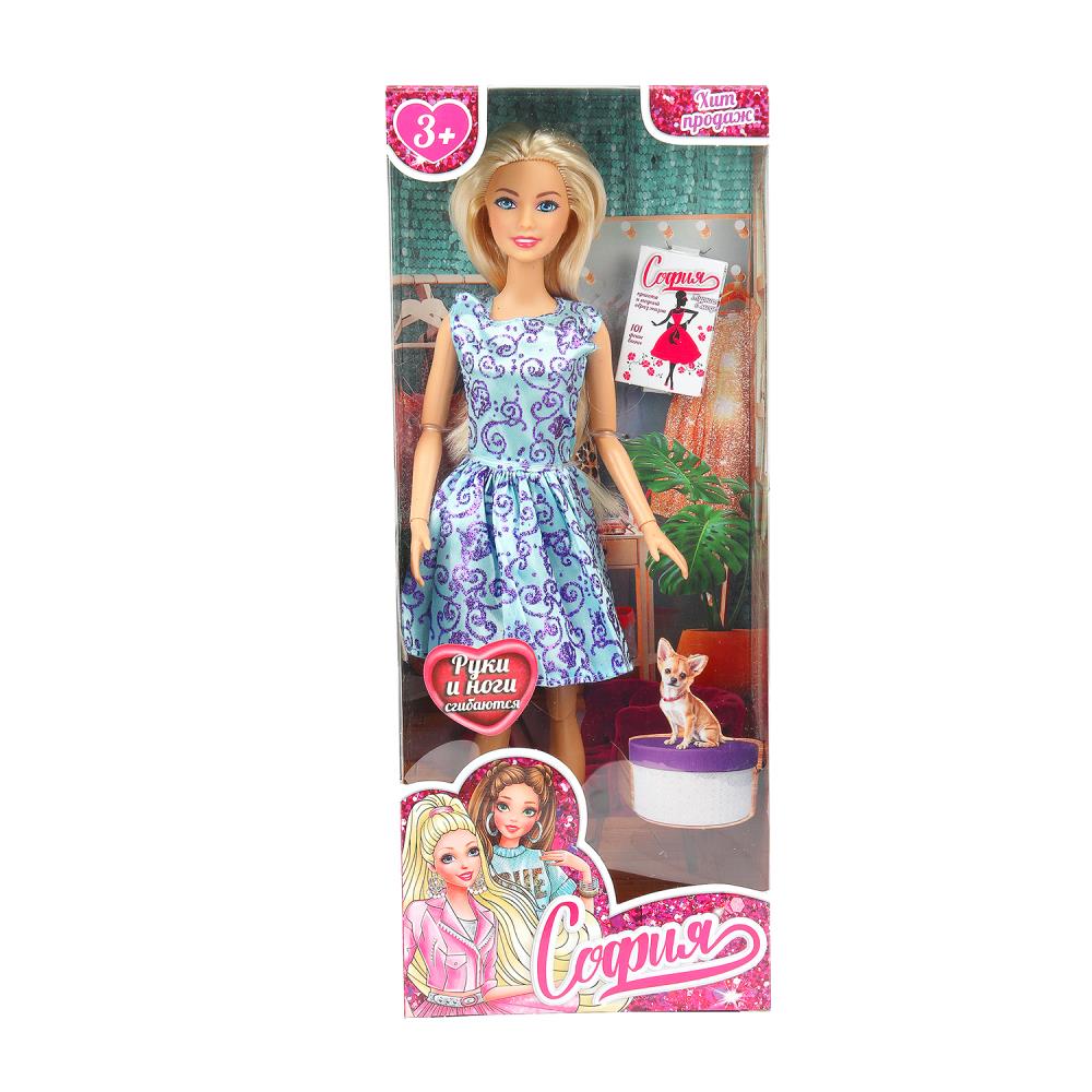 Кукла 29см София, руки и ноги сгиб., кор. КАРАПУЗ в кор.24шт