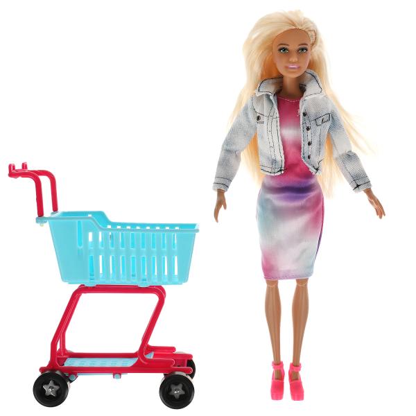 Кукла 29 см София, руки и ноги сгиб, в магазине, акс, кор КАРАПУЗ в кор.12шт