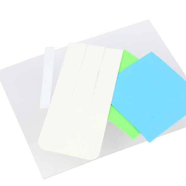 Carte d'autocollants de marque pixel МУЛЬТИ АРТ en cor.50шт