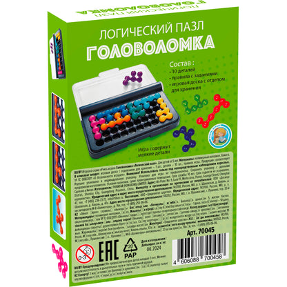 Игра головоломка "Логический пазл" 10 эл Учись играя