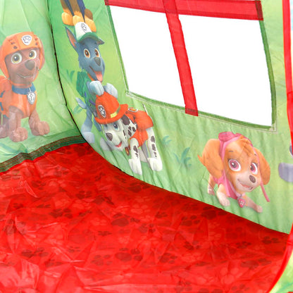 Палатка детская игровая Щенячий Патруль с тоннелем,81x95x95,46x100см Играем вместе в кор.10шт