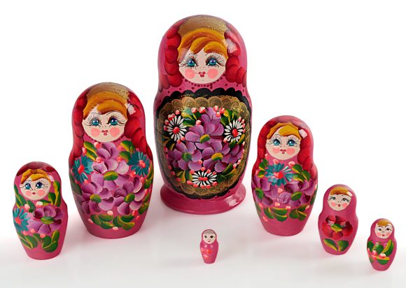 Матрешка 7 в 1 (расписная) арт.Р-45/757 (РНИ)