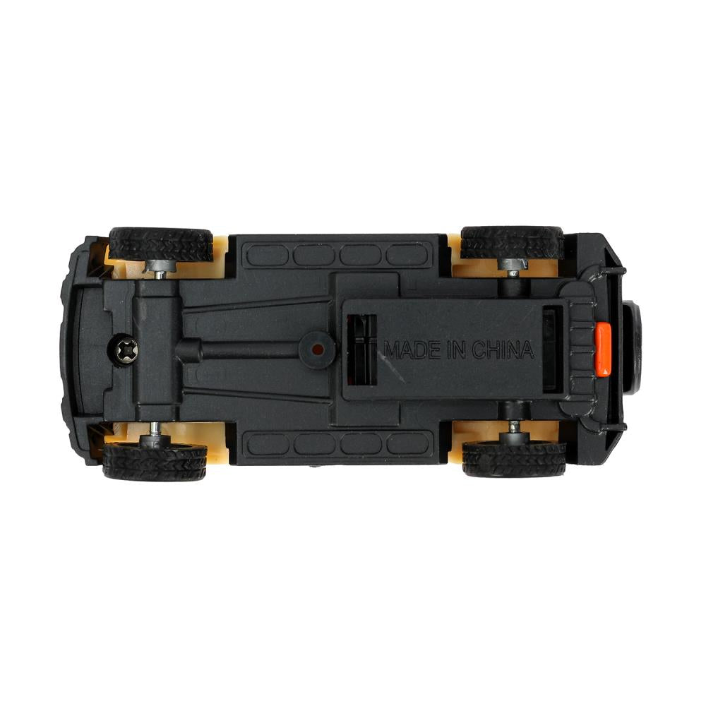 Машина металл jeep WRANGLER SAHARA, 7,5 см, инерция, блистер - в кор.2*288шт