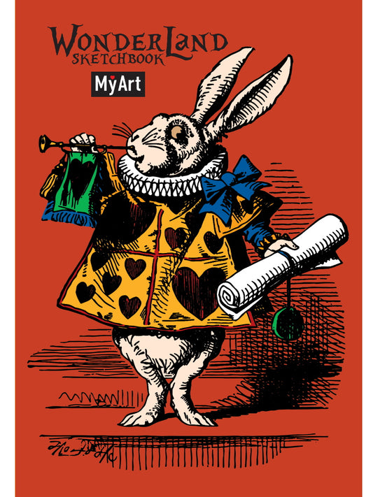 MyArt. СКЕТЧБУК "Wonderland sketchbook" КРОЛИК