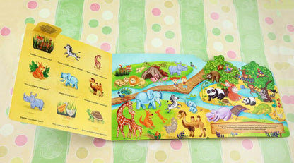 Я иду погулять. Виммельбух с окошками