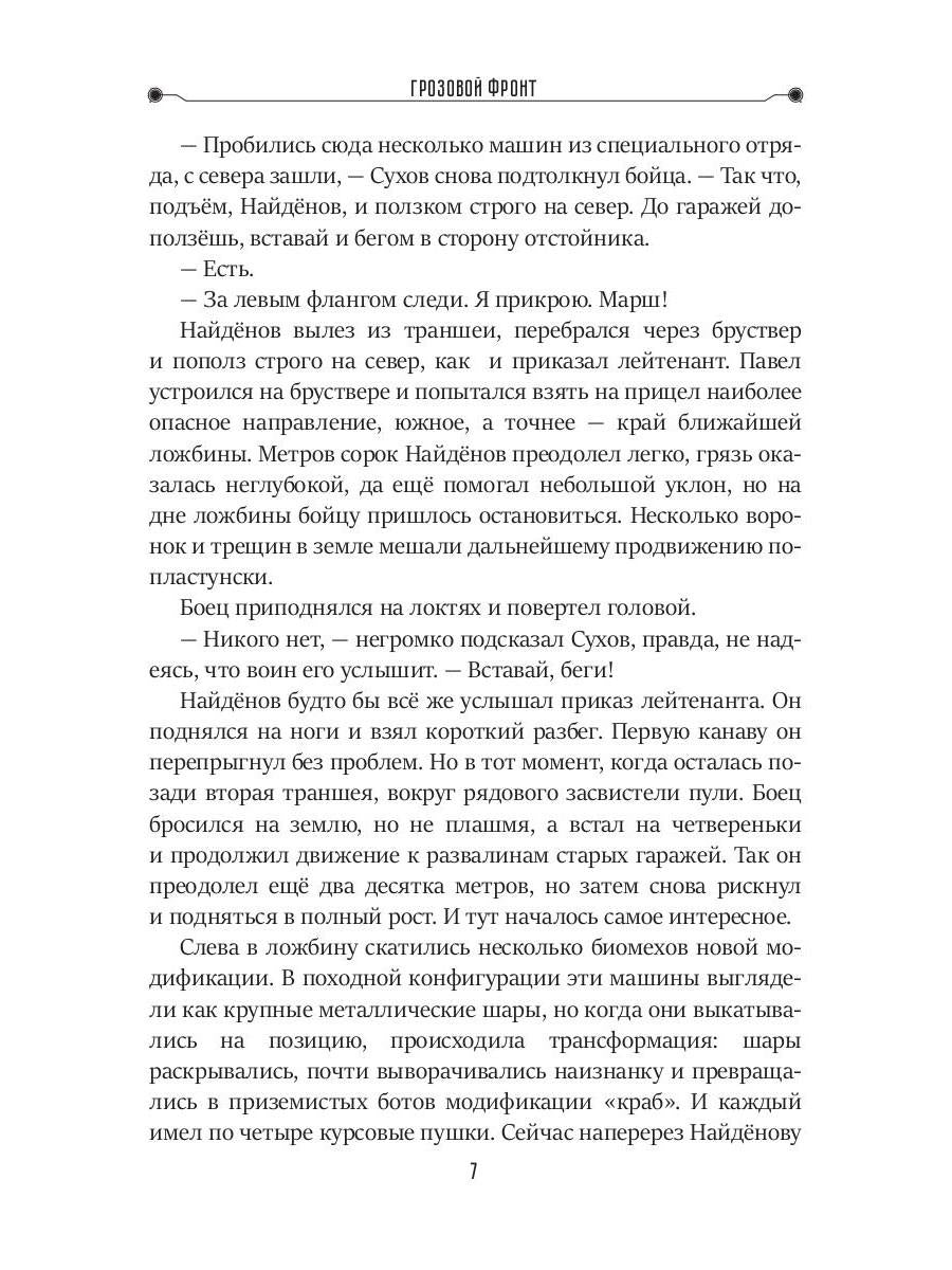 Грозовой фронт. Кн. 5. Зона смерти