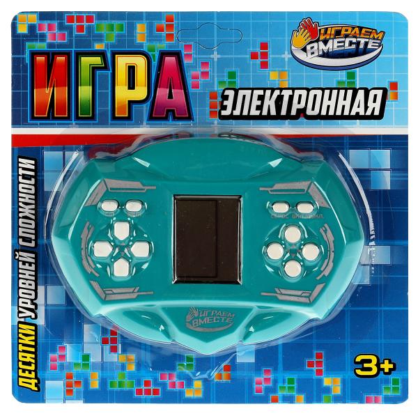 Jeu de logique électronique, blister 15,5*15,5*3 cm, IJGРАЕМ ВМЕСТЕ в kor.2*120шт