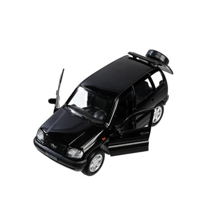 Machine en métal LADA NIVA pour 12 cm, double, bagage, acier, noir, cor. Parc technologique dans le cor.2*36шт