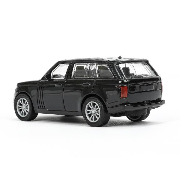 Machine en plastique LAND ROVER RANGE ROVER VOGUE 12 cm, argent, noir, couleur. Parc technologique en cor.2*120шт