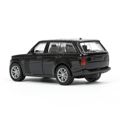 Machine en plastique LAND ROVER RANGE ROVER VOGUE 12 cm, argent, noir, couleur. Parc technologique en cor.2*120шт
